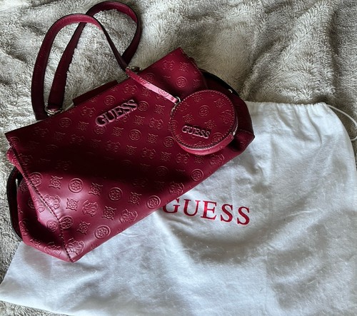 Pre owned maroon - pre, guess