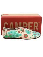 Camper Women's Flat Shoes UK 6 Cream Floral 100% Other Boat Shoe