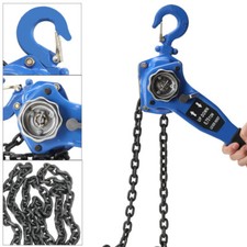 Lever Block Chain Hoist G80 Ratchet Lever Hoist 1650lb Capacity 10ft/3M Lift UK