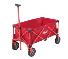 Red Coleman Folding Camping