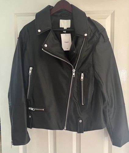 Vegan leather jacket - leather,