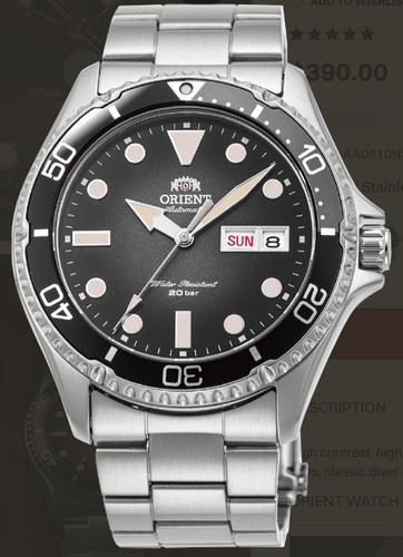 Orient kamasu automatic - orient, ii