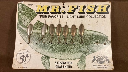 Vintage trout salmon lures - salmon,