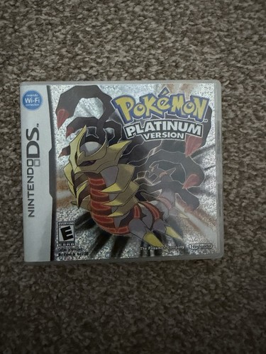 Pokémon platinum version - platinum,