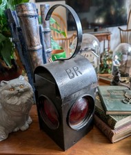 Vintage British Rail Signal Lantern - BR Railway Lamp Train Genuine Collectable