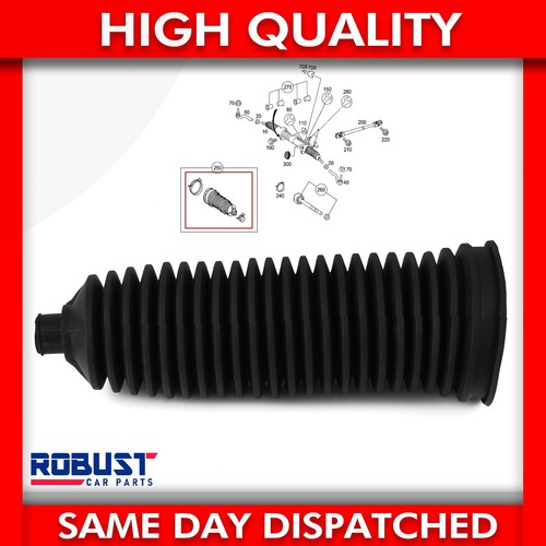 Steering rack boot - rack,