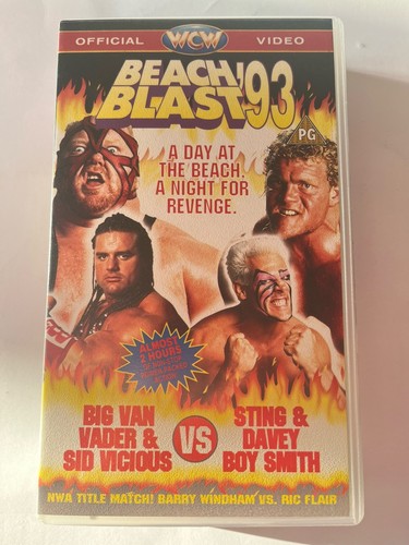Wcw vhs beach - wcw, 93