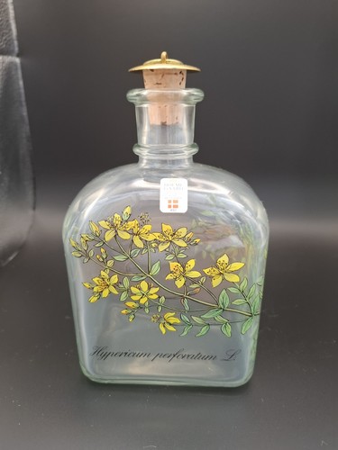 Decorative glass bottle - glass,