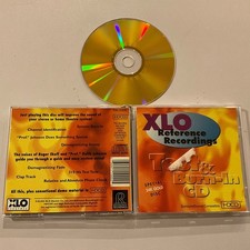 XLO Reference Recordings Test & Burn-In CD 1995 24K Gold HDCD Jazz Near Mint
