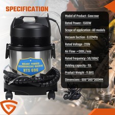 Walnut Sand Blaster Mobile Sand Blasting Gun - Car Engine Clean Machine