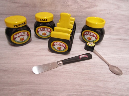 Marmite collectables pieces - 6,