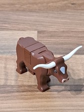 LEGO Brown Cow Bull Figure