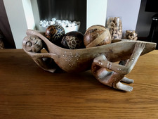 VINTAGE AFRICAN CARVED WOODEN