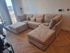 U Shape Sofa Cinema Sofa SALE PRICE L Shape New Corner Bespoke Footstool
