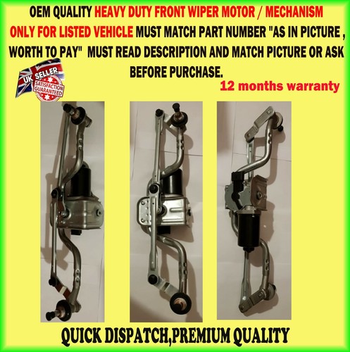 Front wiper motor - front, for