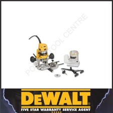 DeWalt D26204K Recon 110V 900W Premium Compact 1/4" Multi Base Plunge Router