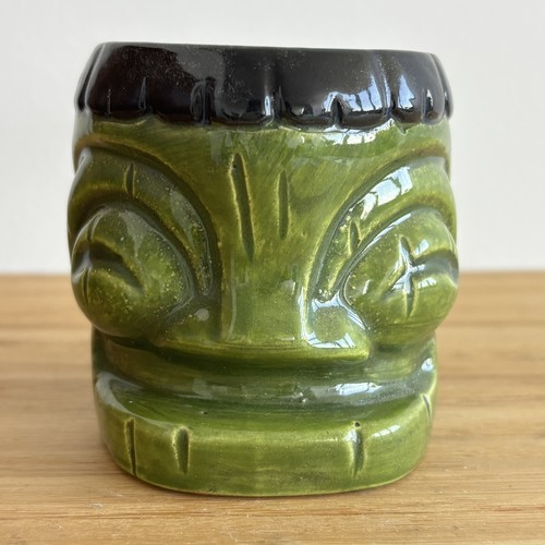 Shrunk ceramic cocktail tiki