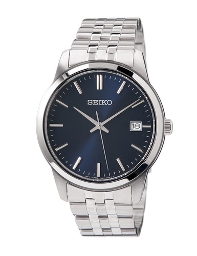 Seiko men analog quartz watch - men,