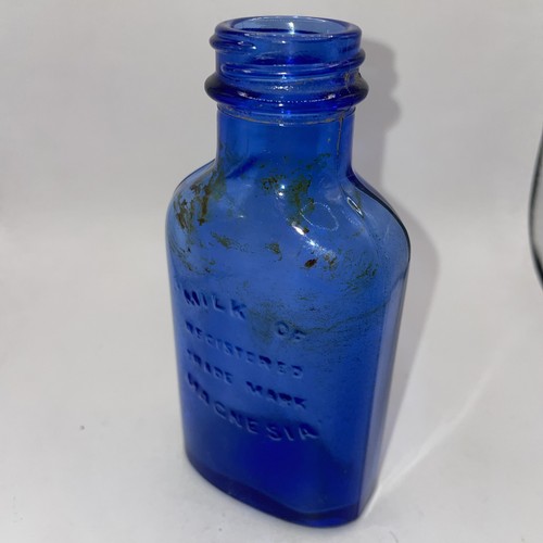 1930s cobalt blue - blue, glass