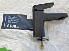 IDEAL STANDARD CERAPLAN SINGLE LEVER BASIN MIXER TAP SILK BLACK EX-DISPLAY
