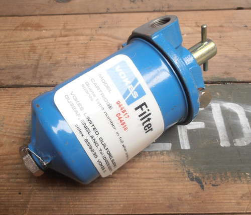 Vokes fuel filter assembly