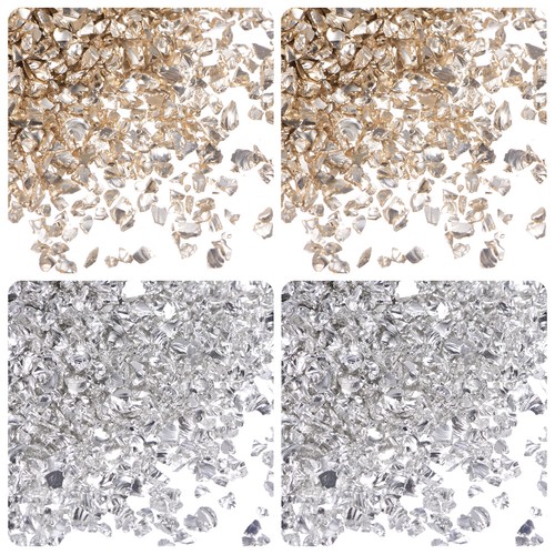 40g crushed glass chips - chips, 2-4mm