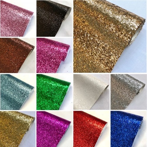 Glitter chunky fabric - fabric, sparkles