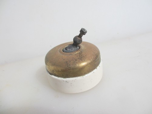 Antique brass ceramic - antique,
