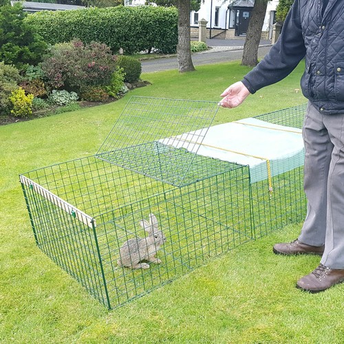 Rabbit run folding guinea pig - folding,