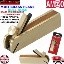3" Neilsen Mini Bull Nose Block Plane Brass Woodworking Scraper Hand Tool
