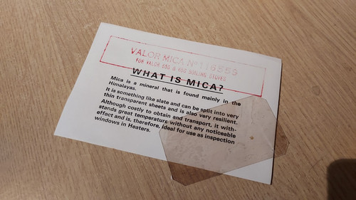 Mica heat proof door - heat,