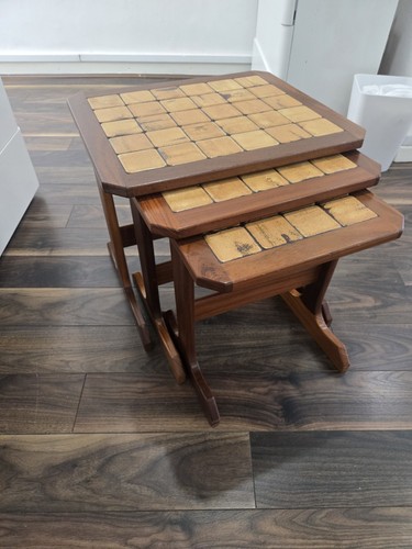 Retro mid century plan - plan, tile
