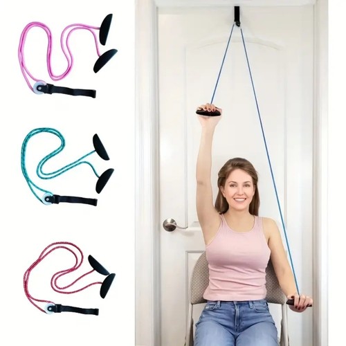Shoulder exercise pulley over - exercise,