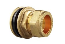 brass water tank compression connector fitting 15mm,22mm & 28mm,copper pipe