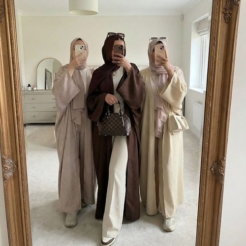 Open abaya dubai kaftan women - abaya,