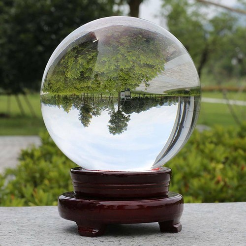 Clear glass crystal ball magic - crystal,