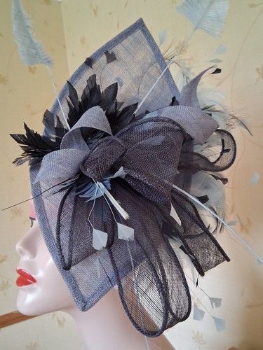 Blue fascinator women ladies - fascinator,