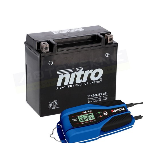 Nitro agm gel battery dc4 - agm,