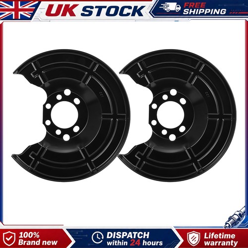 Rear brake disc back plates - back,