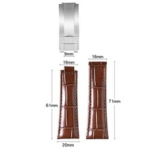 Beautiful Croc Leather Strap