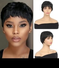 Pixie Cut Short Wig High Heat