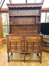 solid oak welsh dresser 19 th