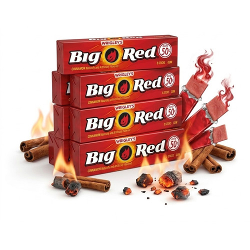 Wrigley big red cinnamon - big,