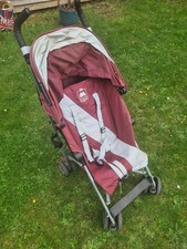 Maclaren triumph stroller Pushchair buggy raincover & footmuff. Robust & light
