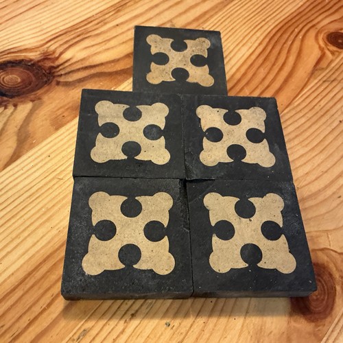 Vintage encaustic patterned - encaustic,
