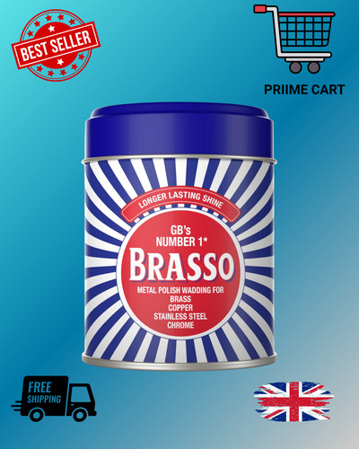 Brasso wadding duraglit metal - brasso,