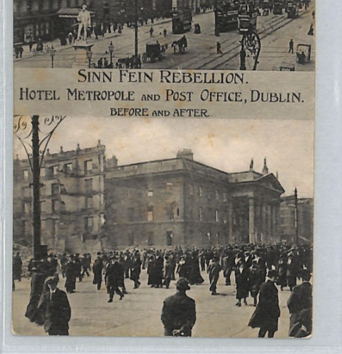 Ireland postcard 1916 - ireland,