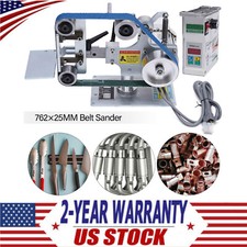 Belt Sander Bench Grinder Knife Sharpener with Large Table Polishing Sander