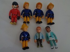 FIREMAN SAM 7 x FIGURES 3.5 inch