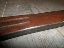 tawse/cane 3tail genuine leather huntly aberdeenshire rare old school tawse